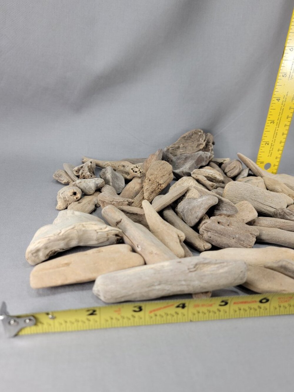 Natural Driftwood Wood Pieces Rustic Beach Coastal Decor Crafts Lot of 55 - Picture 9 of 10